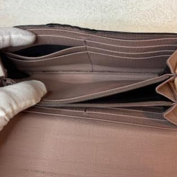 Gucci Long Wallet Women's Beige - Picture 7 of 13